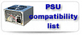 PSU compatibility list