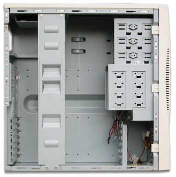 ECS5000 server chassis inside